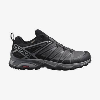 Salomon X ULTRA 3 GORE-TEX Miesten Vaelluskengät Harmaat | FI-L2432