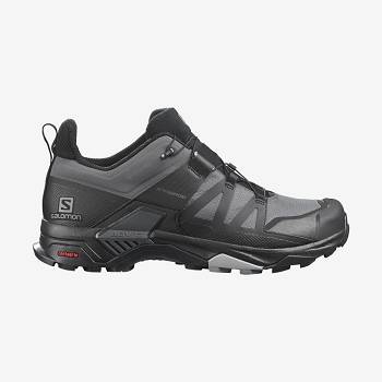 Salomon X ULTRA 4 GORE-TEX Miesten Vaelluskengät Harmaat Mustat | FI-M1958