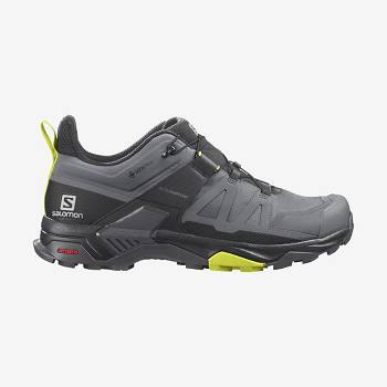 Salomon X ULTRA 4 GORE-TEX Miesten Vaelluskengät Hopea | FI-M2490