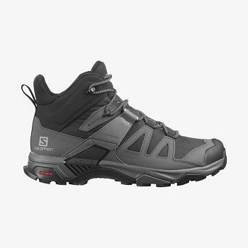 Salomon X ULTRA 4 MID WIDE GORE-TEX Miesten Vaelluskengät Mustat Sininen | FI-N2100