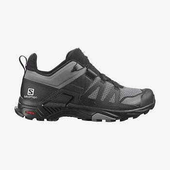 Salomon X ULTRA 4 Miesten Vaelluskengät Harmaat Mustat | FI-N2562