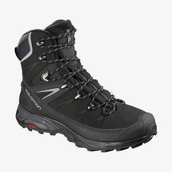 Salomon X ULTRA WINTER CLIMASALOMON™ WATERPROOF 2 Miesten Talvisaappaat Mustat | FI-A2039
